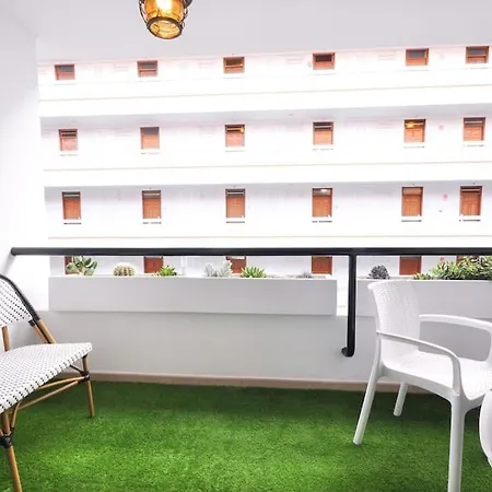 아파트 Playa De Americas Duplex Con Piscina 플라야데라스아메리카스